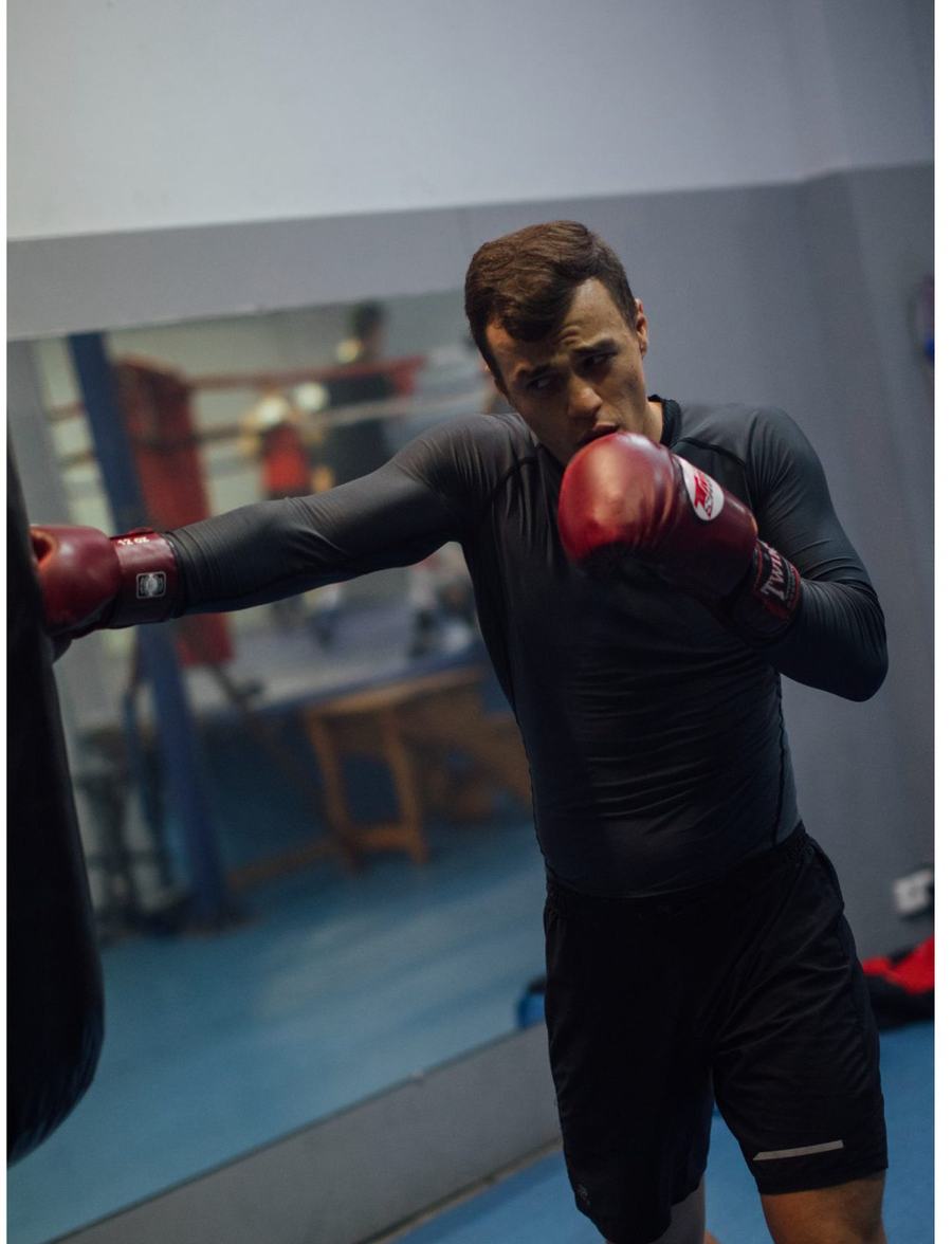 Boxing training